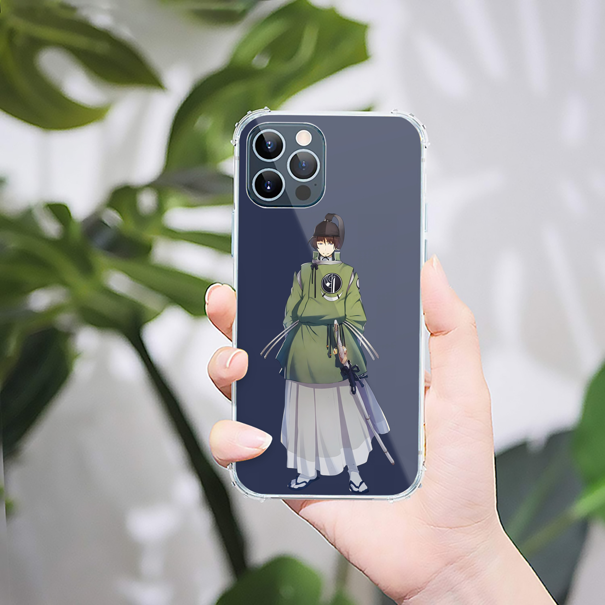 （画像用） 刀剣乱舞 Touken Ranbu 【iPhone 12シリーズ対応】透明スマホケース（クリアソフトケース）